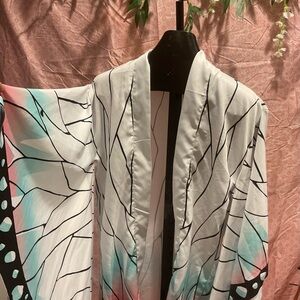 Elegant Multicolor Kimono Top